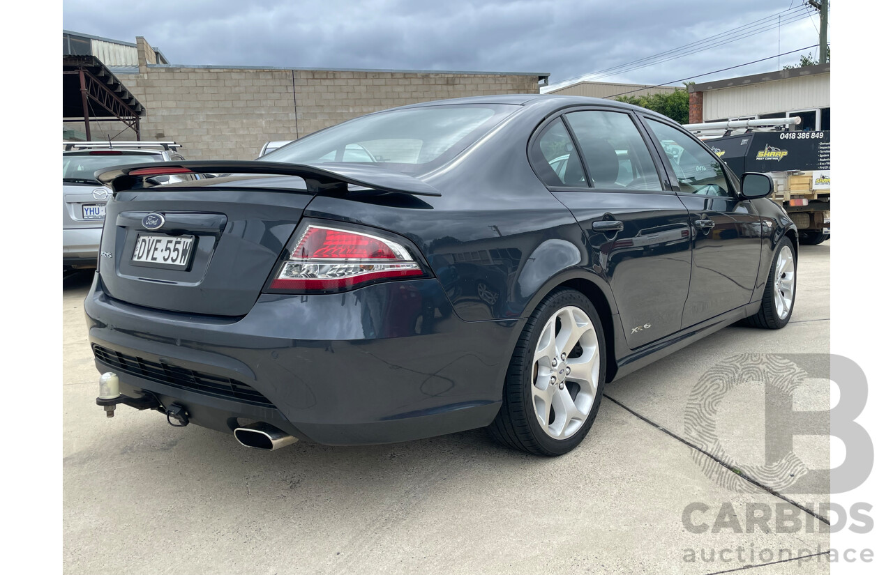 08/12 Ford Falcon XR6 RWD FG MK2 4D Sedan Grey 4.0L