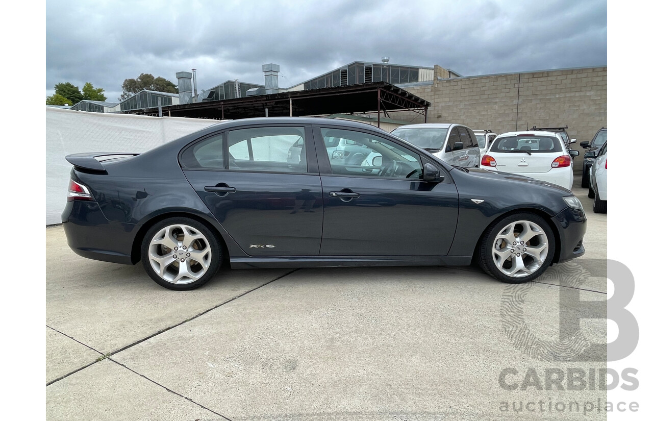 08/12 Ford Falcon XR6 RWD FG MK2 4D Sedan Grey 4.0L