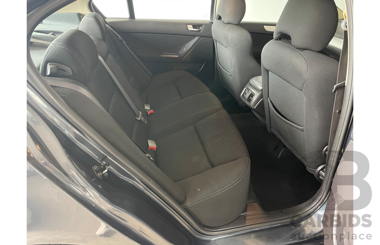 08/12 Ford Falcon XR6 RWD FG MK2 4D Sedan Grey 4.0L