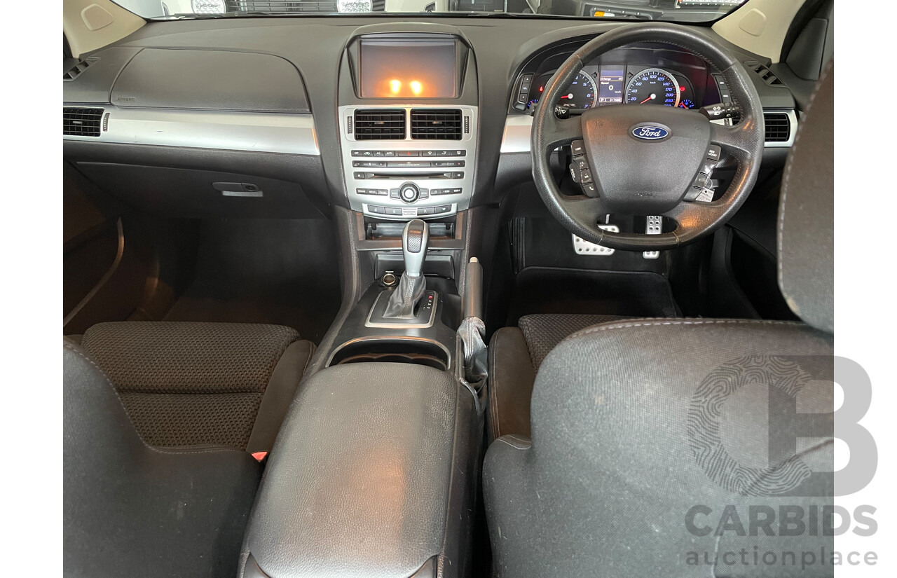 08/12 Ford Falcon XR6 RWD FG MK2 4D Sedan Grey 4.0L