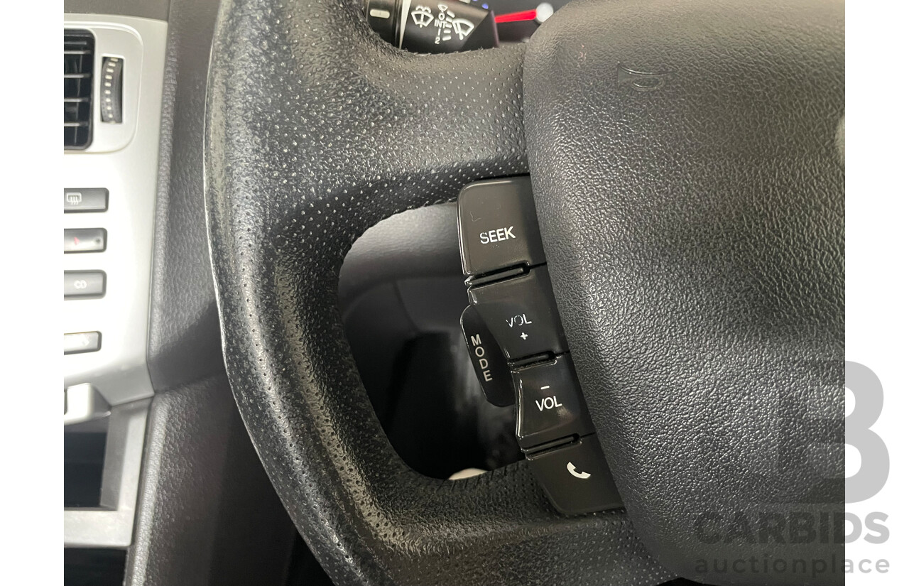 08/12 Ford Falcon XR6 RWD FG MK2 4D Sedan Grey 4.0L