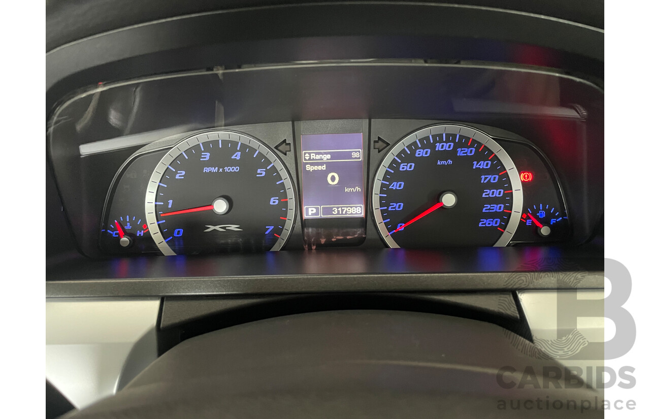 08/12 Ford Falcon XR6 RWD FG MK2 4D Sedan Grey 4.0L