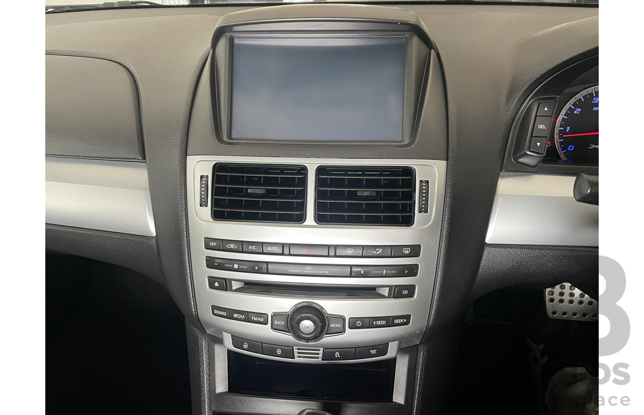 08/12 Ford Falcon XR6 RWD FG MK2 4D Sedan Grey 4.0L