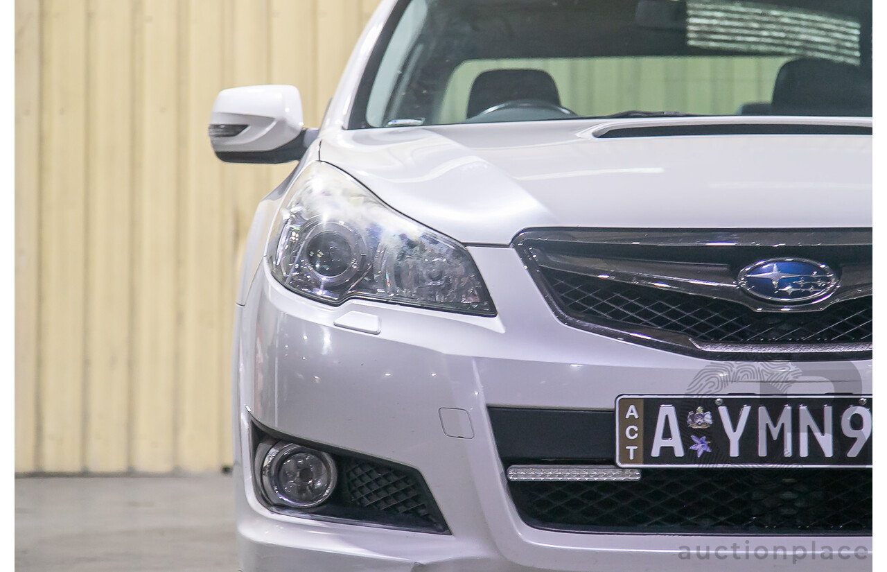 7/2011 Subaru Liberty 2.5i GT Premium (AWD) MY11 4d Sedan Pearl White Turbo 2.5L