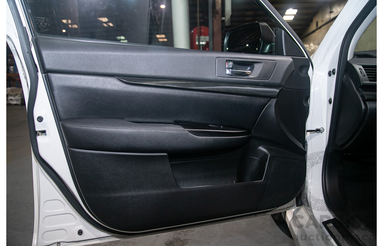 7/2011 Subaru Liberty 2.5i GT Premium (AWD) MY11 4d Sedan Pearl White Turbo 2.5L