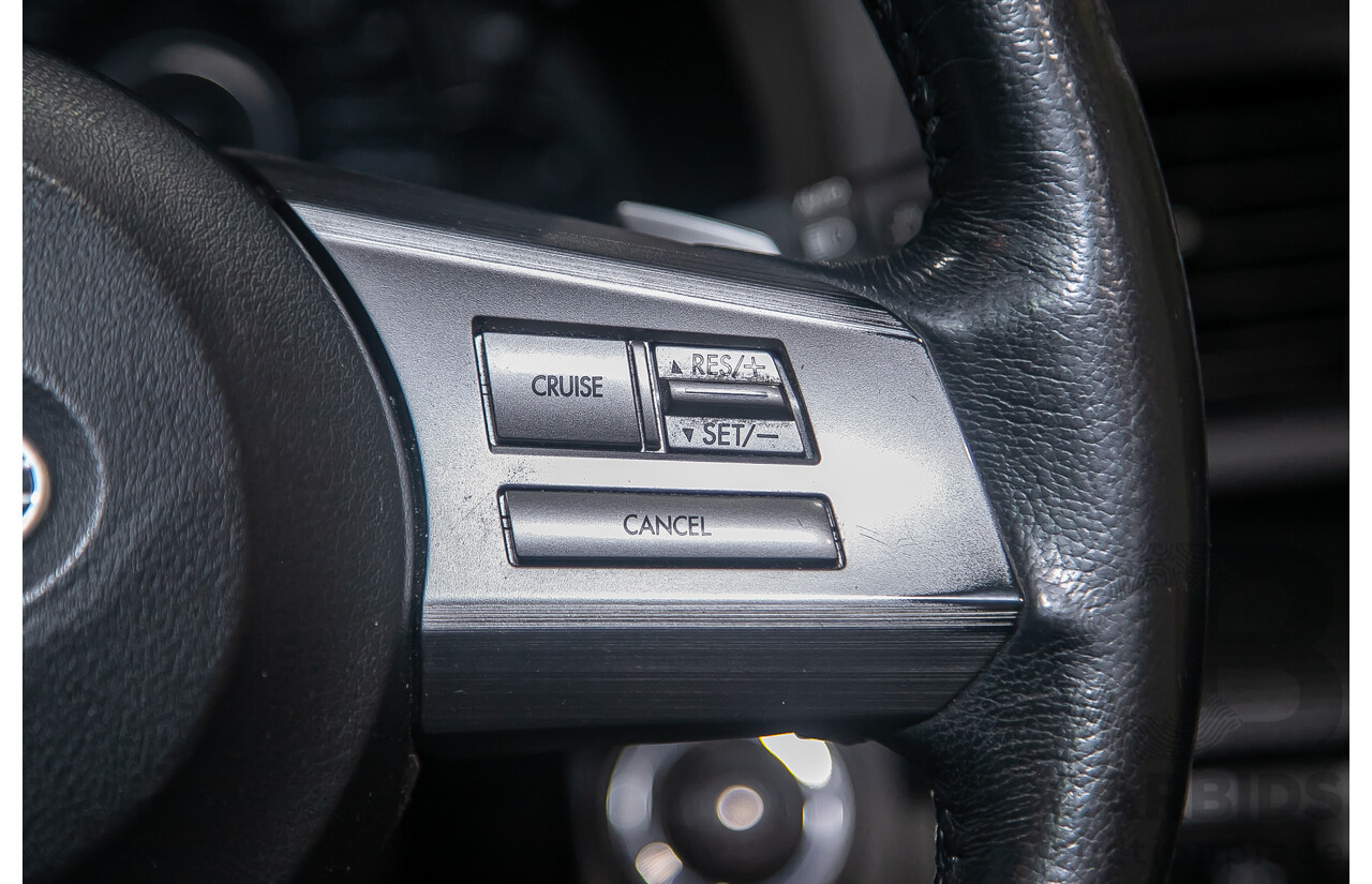 7/2011 Subaru Liberty 2.5i GT Premium (AWD) MY11 4d Sedan Pearl White Turbo 2.5L