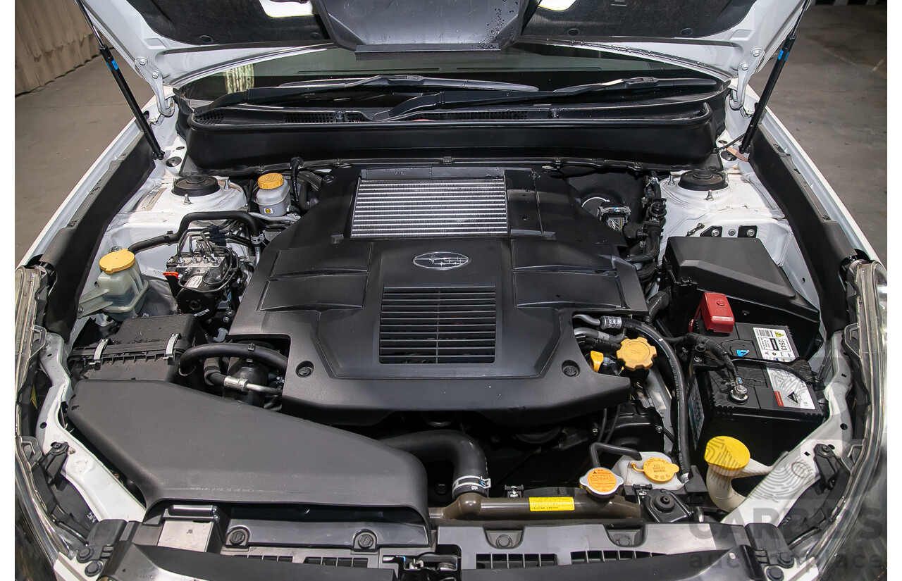 7/2011 Subaru Liberty 2.5i GT Premium (AWD) MY11 4d Sedan Pearl White Turbo 2.5L