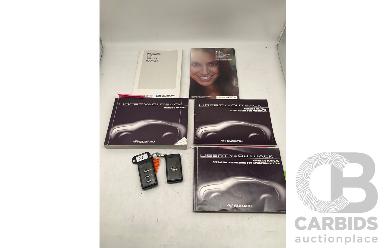 7/2011 Subaru Liberty 2.5i GT Premium (AWD) MY11 4d Sedan Pearl White Turbo 2.5L