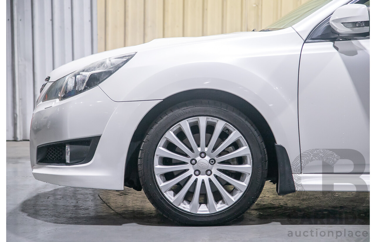 7/2011 Subaru Liberty 2.5i GT Premium (AWD) MY11 4d Sedan Pearl White Turbo 2.5L