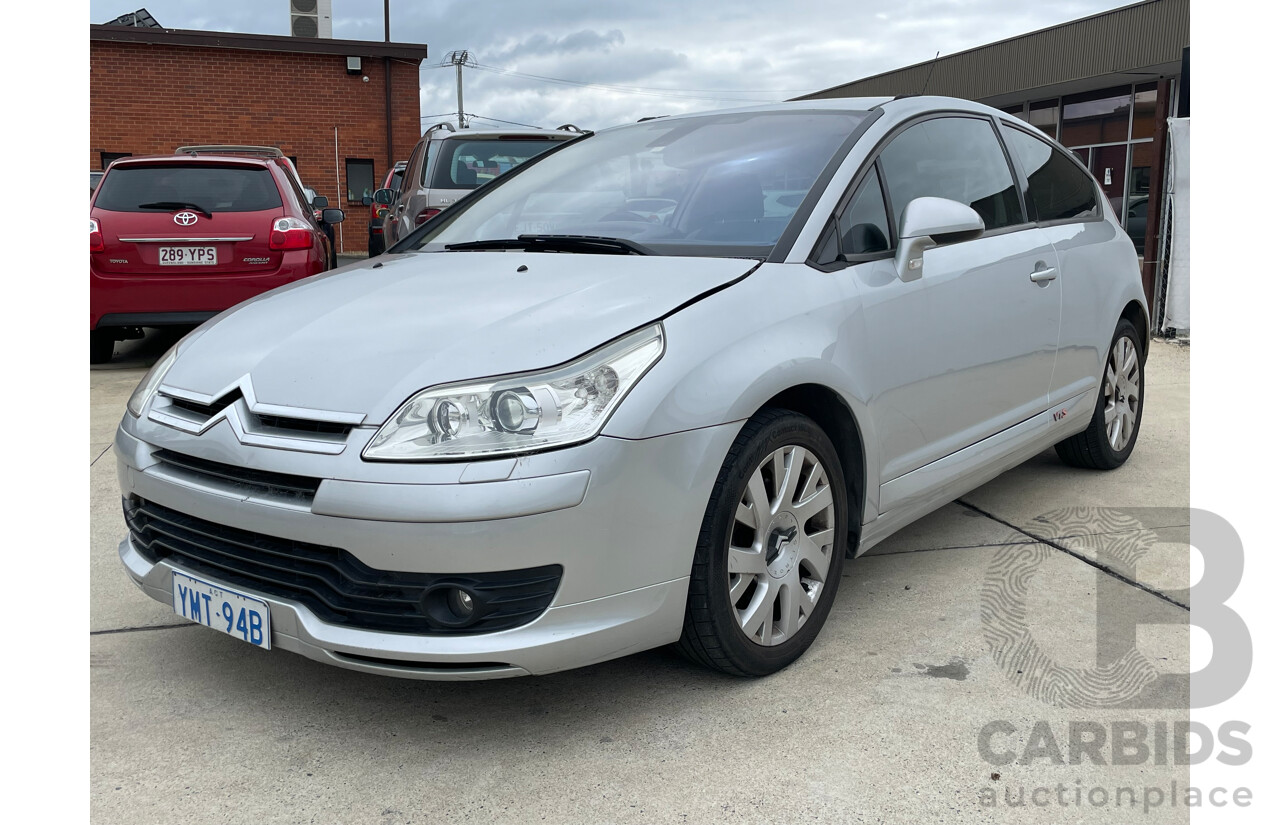 07/06 Citroen C4 VTS FWD  2D Coupe Silver 2.0L
