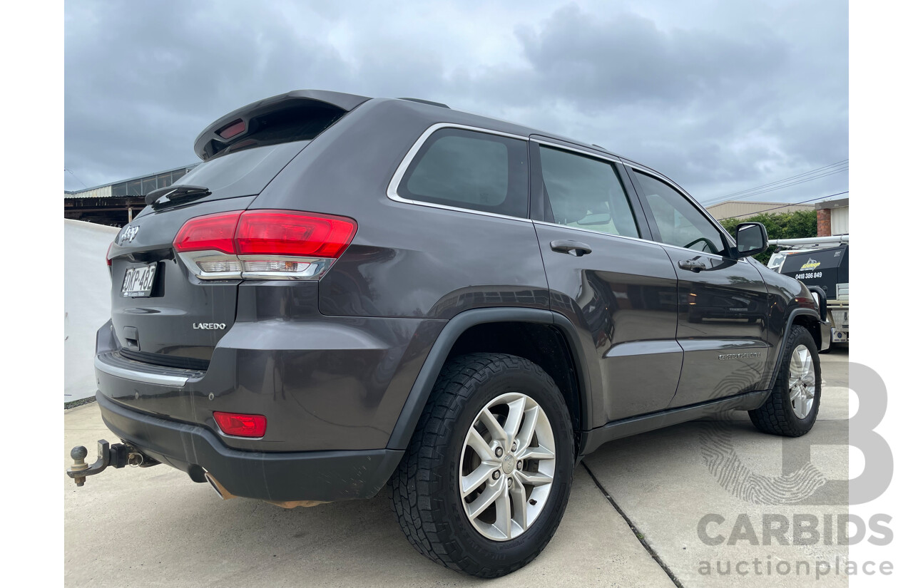 05/17 Jeep Grand Cherokee LAREDO (4x4) 4x4 WK MY17 4D Wagon Grey 3.0L