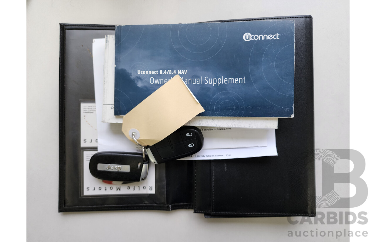 05/17 Jeep Grand Cherokee LAREDO (4x4) 4x4 WK MY17 4D Wagon Grey 3.0L