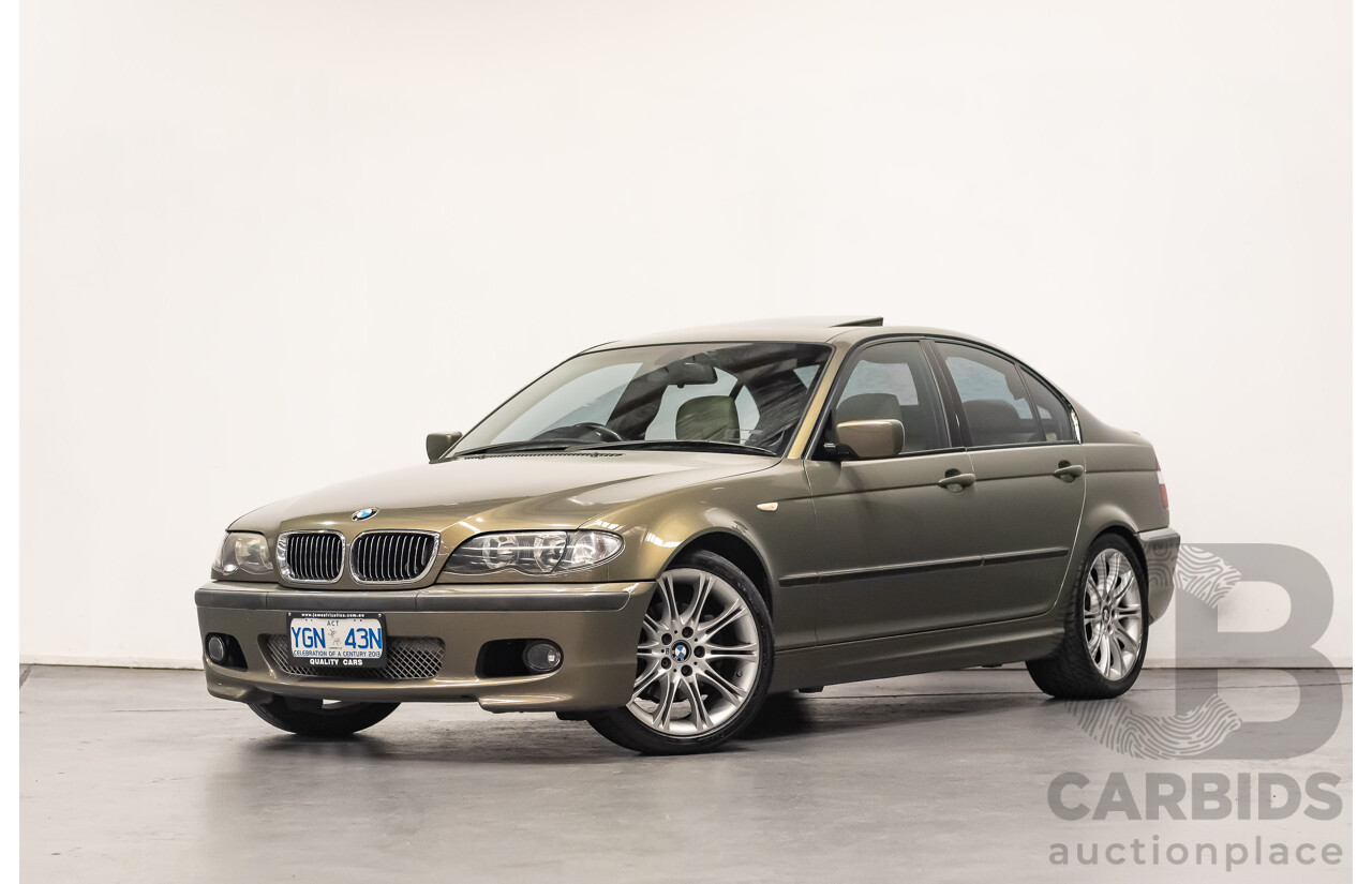 5/2004 BMW 325i E46 M-Sport Package 4d Sedan Messing Brass Metallic 2.5L - Individual Optioned