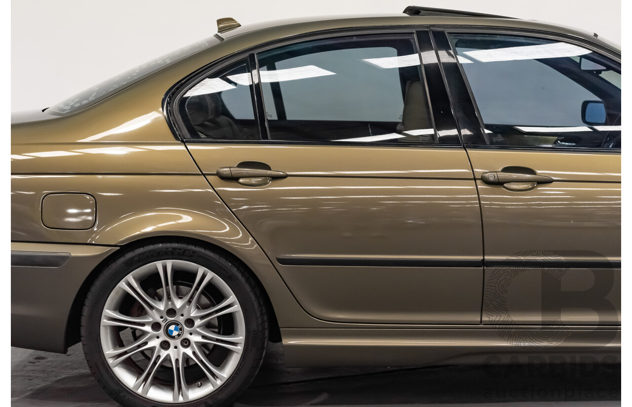 5/2004 BMW 325i E46 M-Sport Package 4d Sedan Messing Brass Metallic 2.5L - Individual Optioned