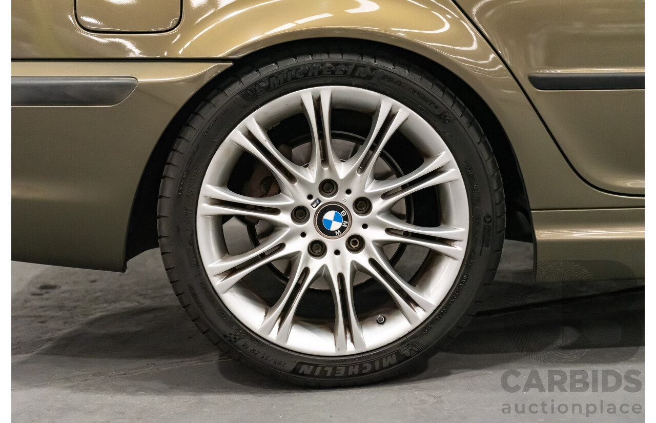 5/2004 BMW 325i E46 M-Sport Package 4d Sedan Messing Brass Metallic 2.5L - Individual Optioned