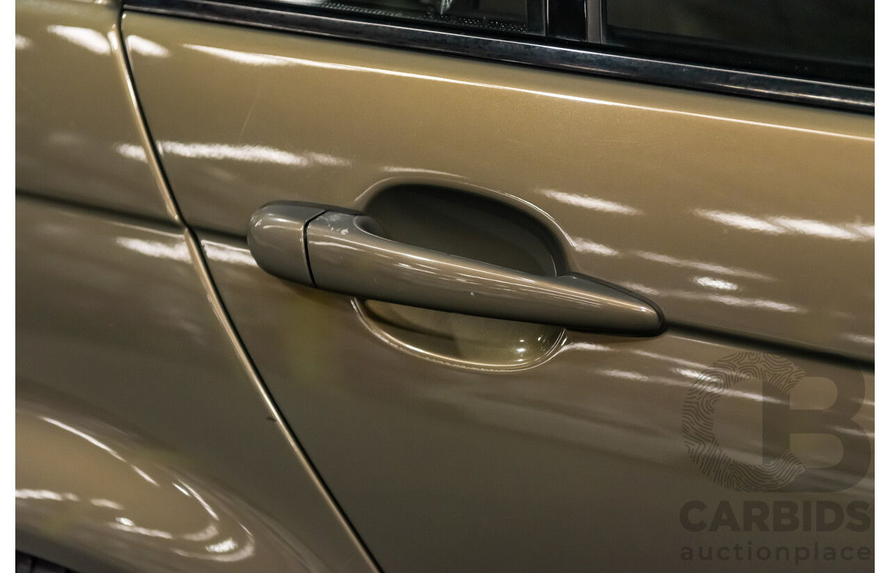 5/2004 BMW 325i E46 M-Sport Package 4d Sedan Messing Brass Metallic 2.5L - Individual Optioned