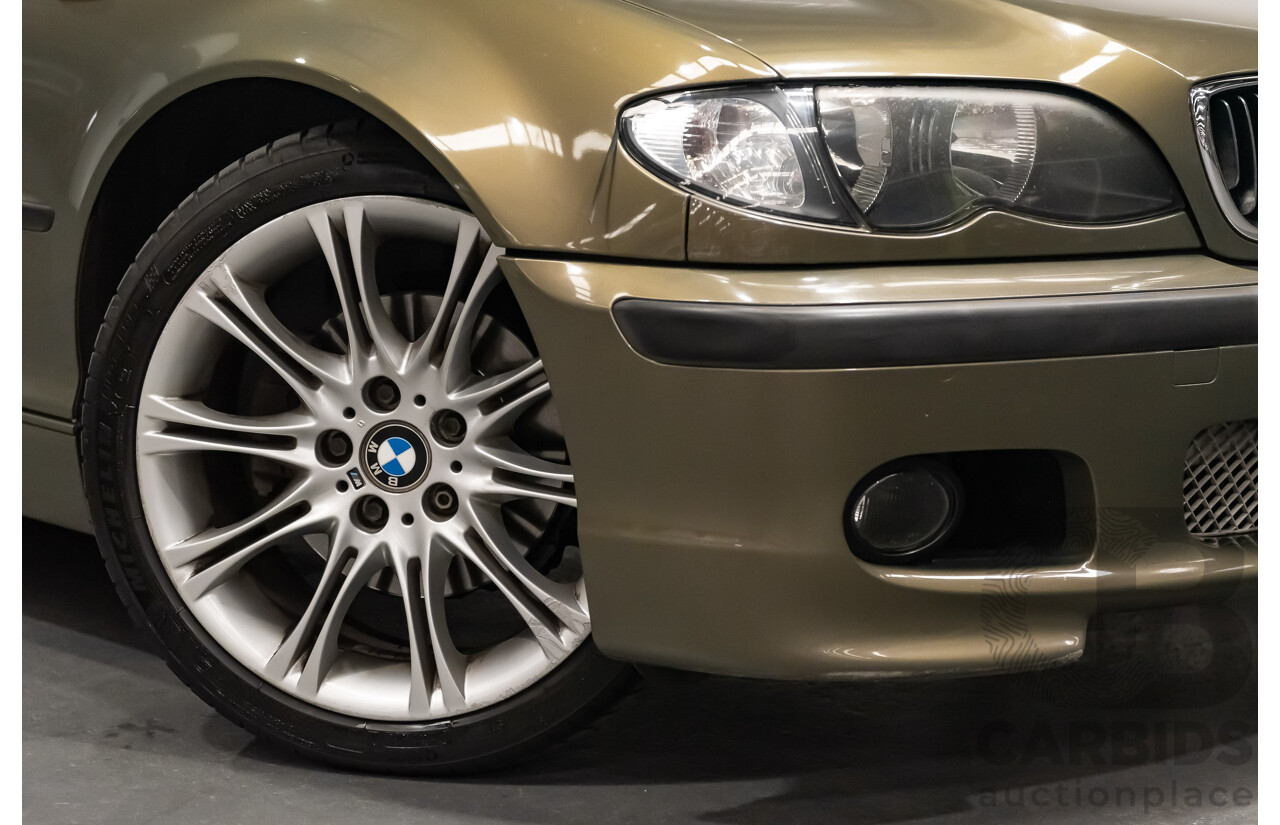 5/2004 BMW 325i E46 M-Sport Package 4d Sedan Messing Brass Metallic 2.5L - Individual Optioned