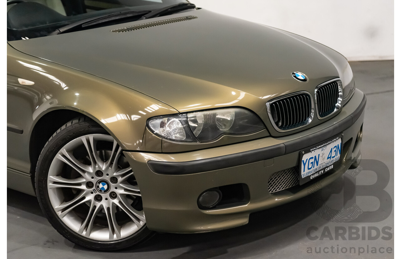 5/2004 BMW 325i E46 M-Sport Package 4d Sedan Messing Brass Metallic 2.5L - Individual Optioned