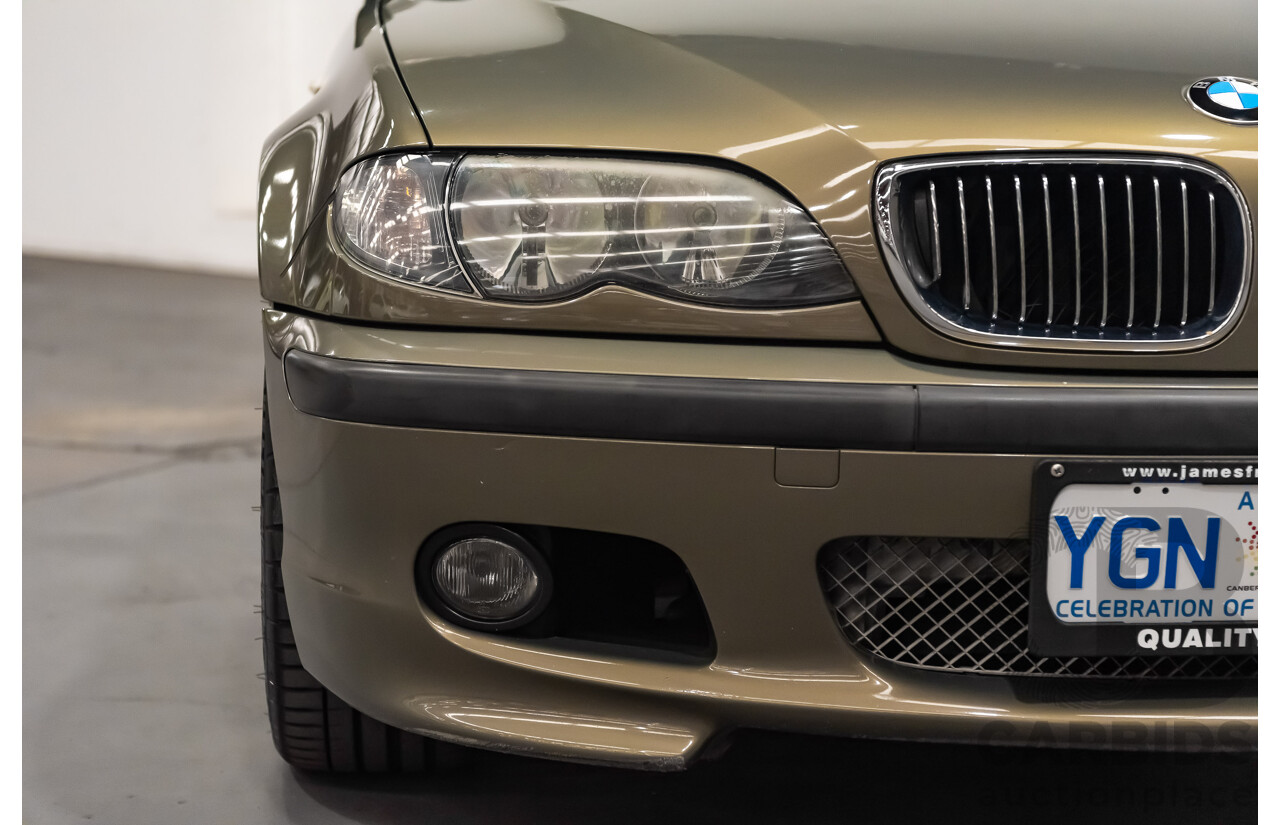 5/2004 BMW 325i E46 M-Sport Package 4d Sedan Messing Brass Metallic 2.5L - Individual Optioned