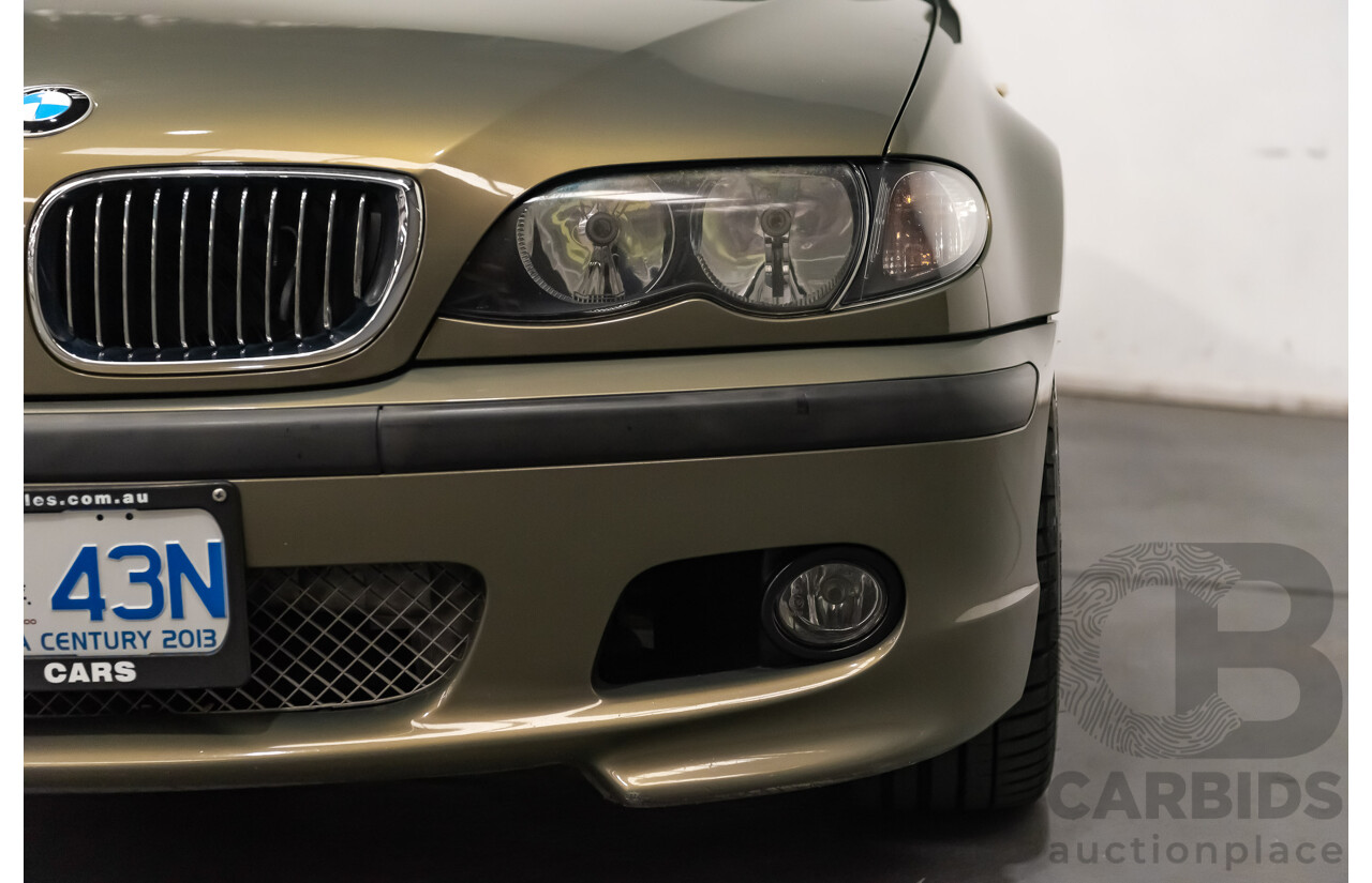 5/2004 BMW 325i E46 M-Sport Package 4d Sedan Messing Brass Metallic 2.5L - Individual Optioned