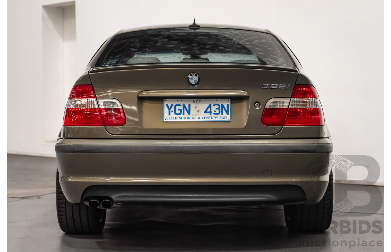 5/2004 BMW 325i E46 M-Sport Package 4d Sedan Messing Brass Metallic 2.5L - Individual Optioned