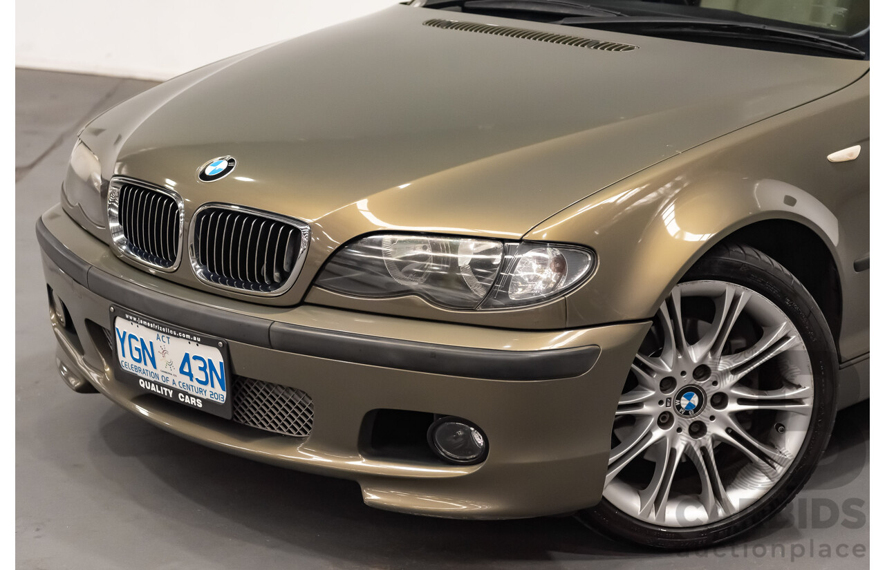 5/2004 BMW 325i E46 M-Sport Package 4d Sedan Messing Brass Metallic 2.5L - Individual Optioned