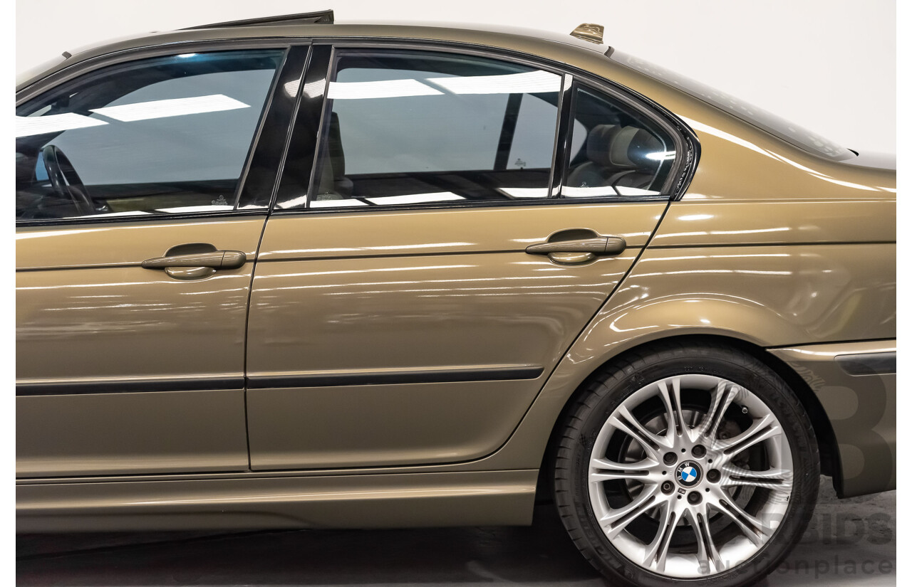 5/2004 BMW 325i E46 M-Sport Package 4d Sedan Messing Brass Metallic 2.5L - Individual Optioned