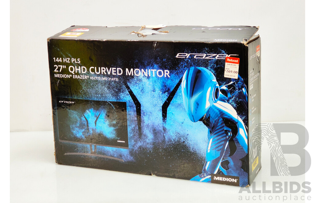 MEDION Erazer 27'' QHD Curved Monitor