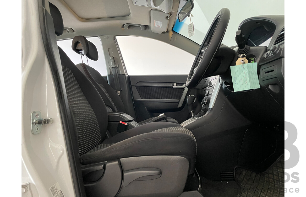 12/09 Holden Captiva SX (4x4) 4x4 CG MY10 4D Wagon White 2.0L