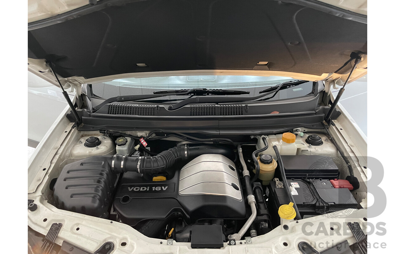 12/09 Holden Captiva SX (4x4) 4x4 CG MY10 4D Wagon White 2.0L