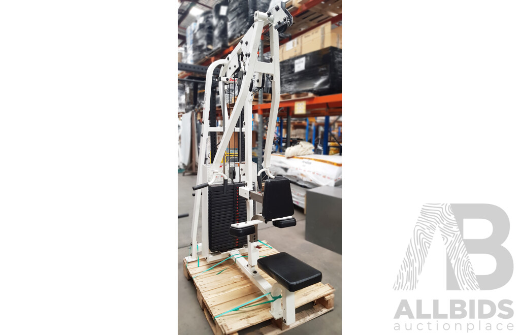 Hoist Dual 200 Lat Pulldown/Mid Row Combo Machine