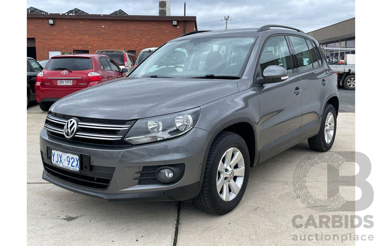 05/14 Volkswagen Tiguan 132 TSI PACIFIC AWD 5NC MY14 4D Wagon Grey 2.0L
