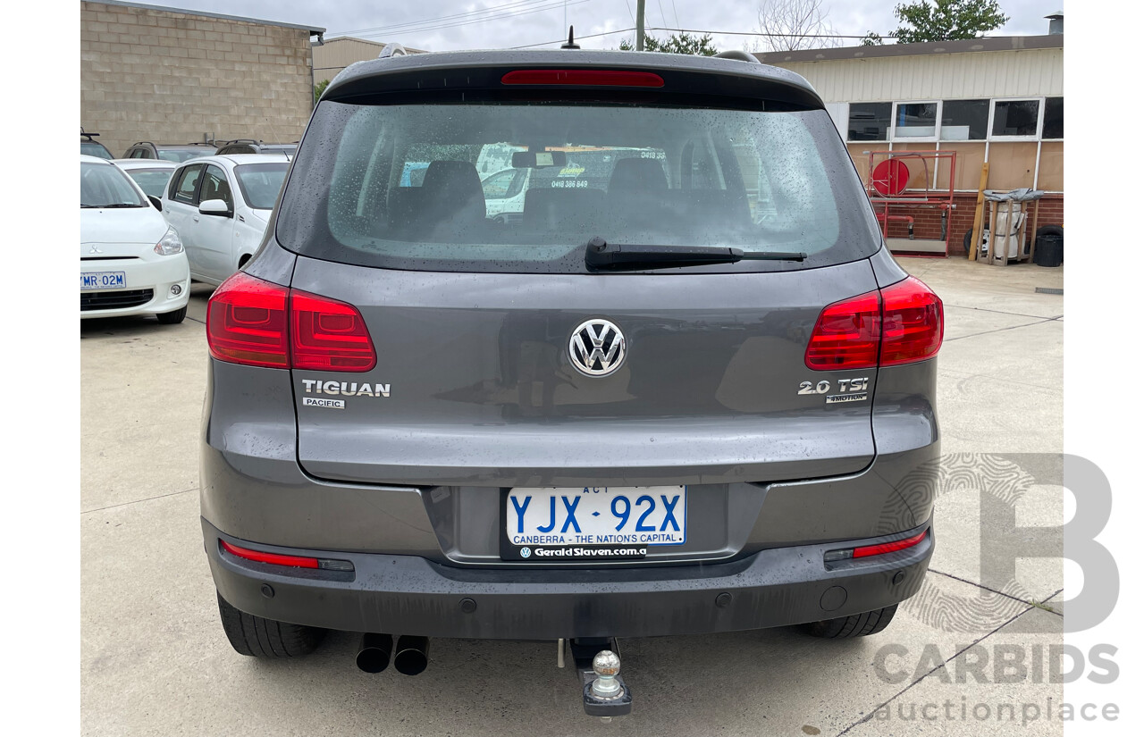 05/14 Volkswagen Tiguan 132 TSI PACIFIC AWD 5NC MY14 4D Wagon Grey 2.0L