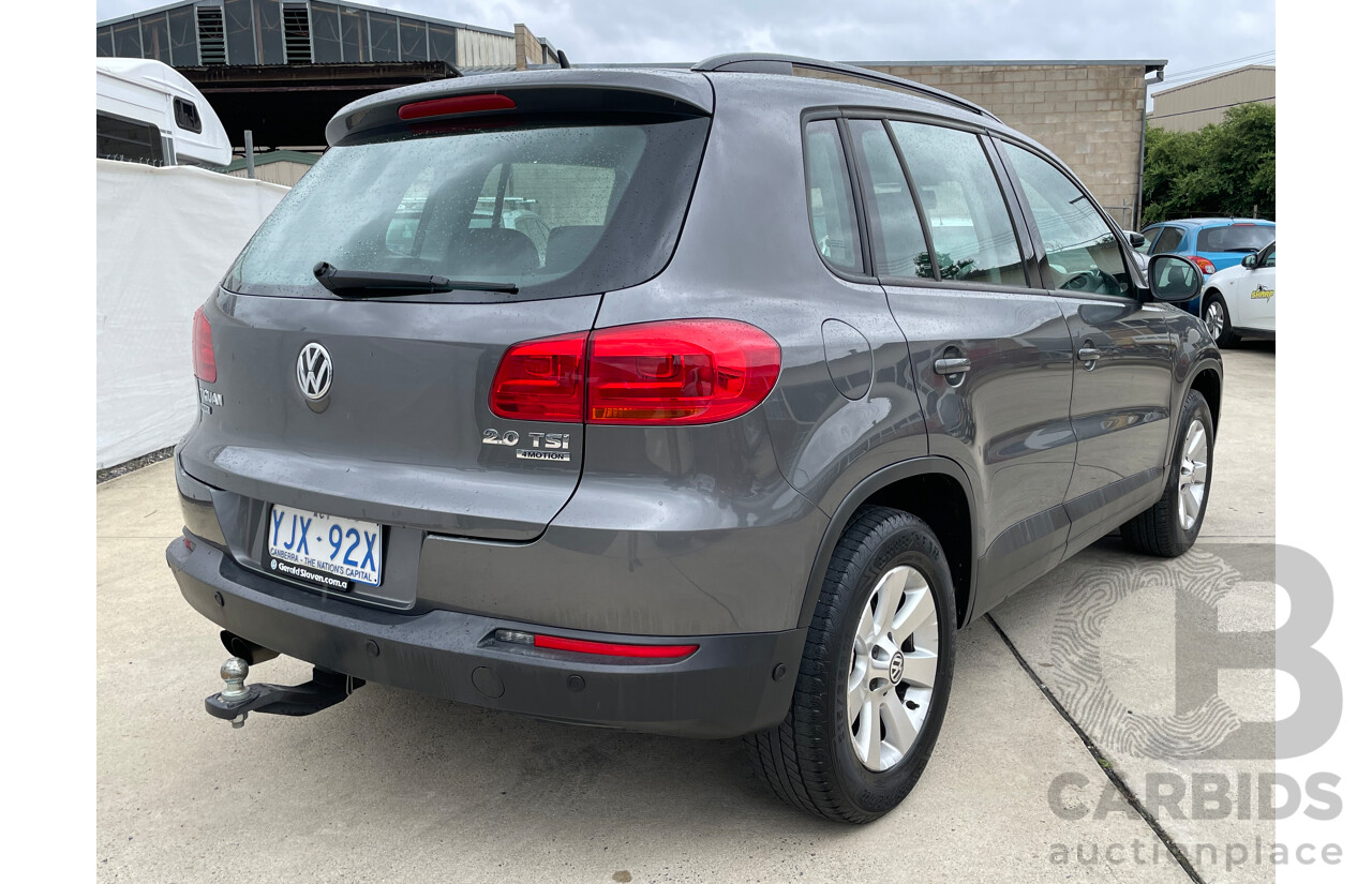 05/14 Volkswagen Tiguan 132 TSI PACIFIC AWD 5NC MY14 4D Wagon Grey 2.0L