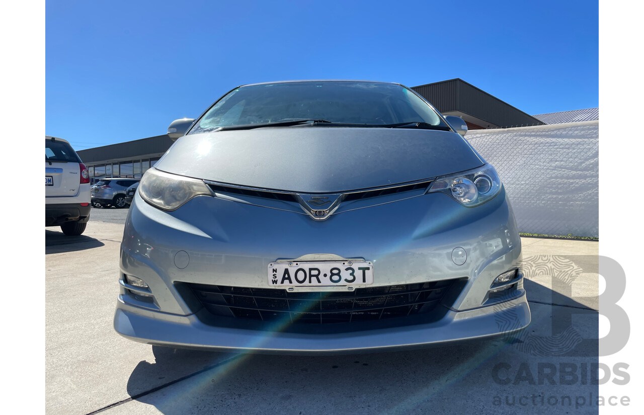 06/07 Toyota Estima AERAS S Package 4D Wagon Silver 3.5L V6