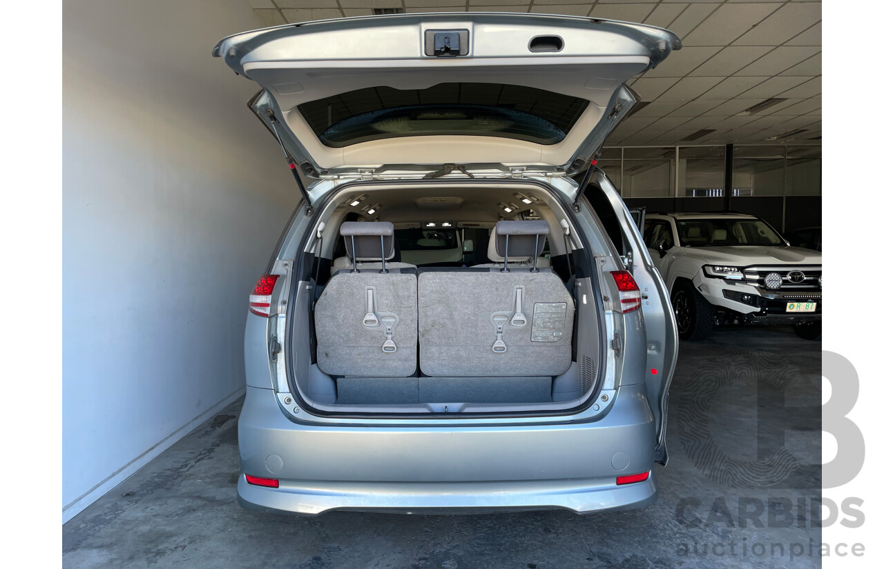06/07 Toyota Estima AERAS S Package 4D Wagon Silver 3.5L V6