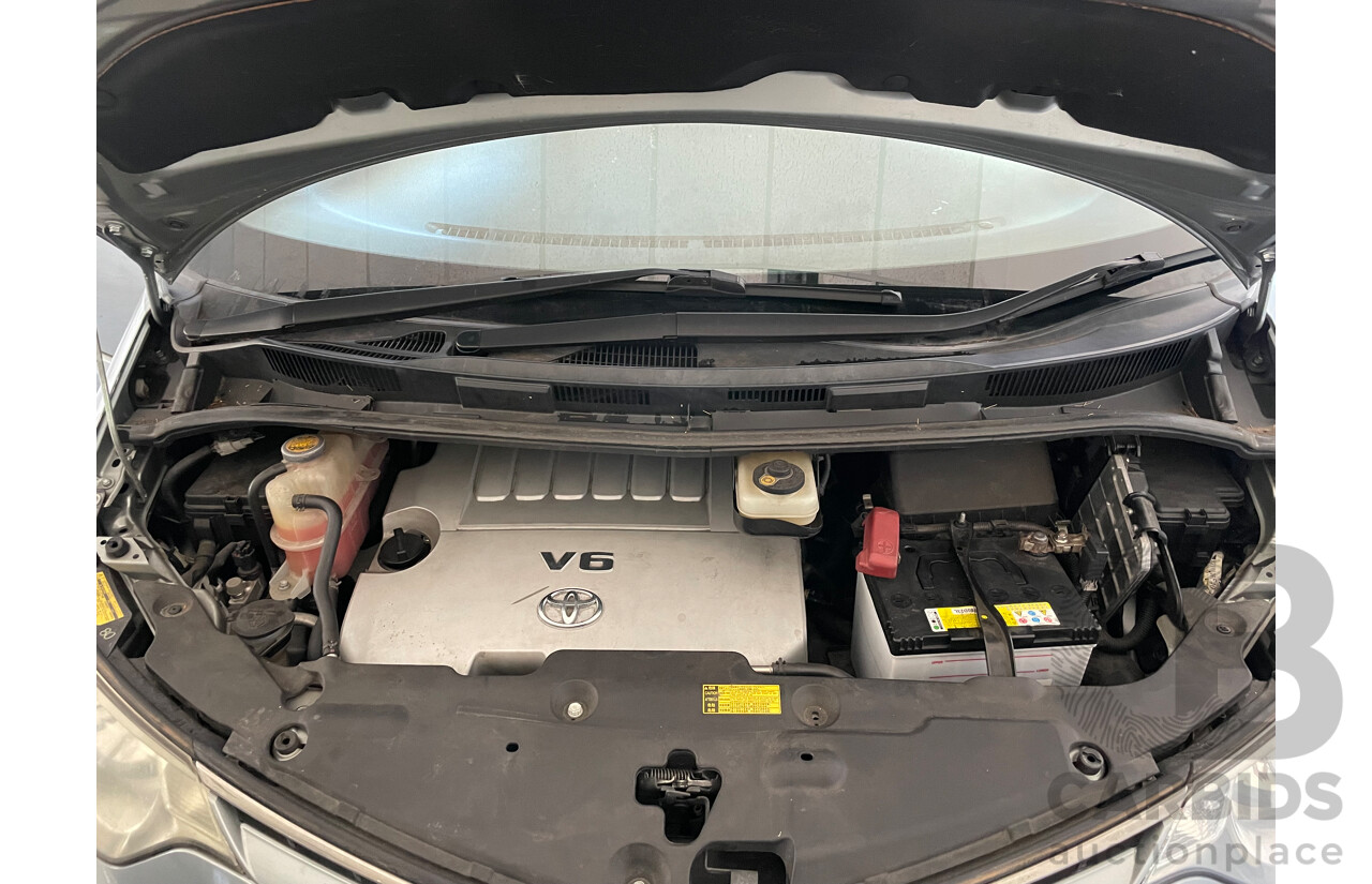 06/07 Toyota Estima AERAS S Package 4D Wagon Silver 3.5L V6