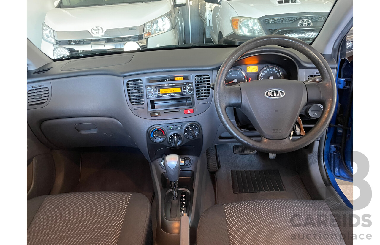 08/08 Kia Rio LX FWD JB 5D Hatchback Blue 1.4L