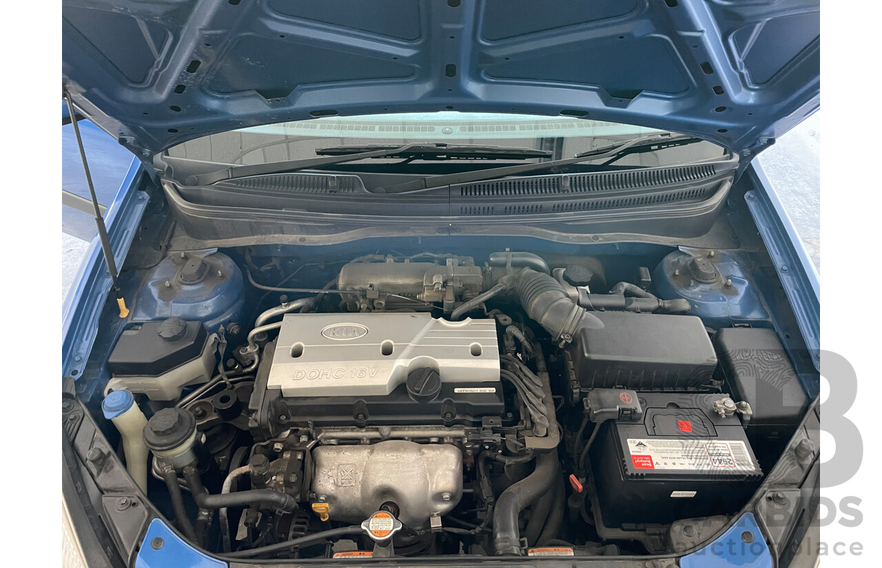 08/08 Kia Rio LX FWD JB 5D Hatchback Blue 1.4L