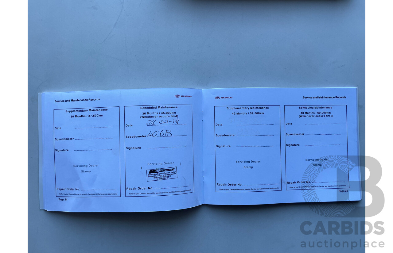 08/08 Kia Rio LX FWD JB 5D Hatchback Blue 1.4L