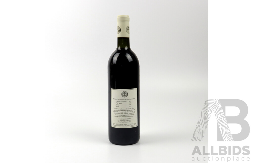 Lakes Folly Cabernets Reserve 1994