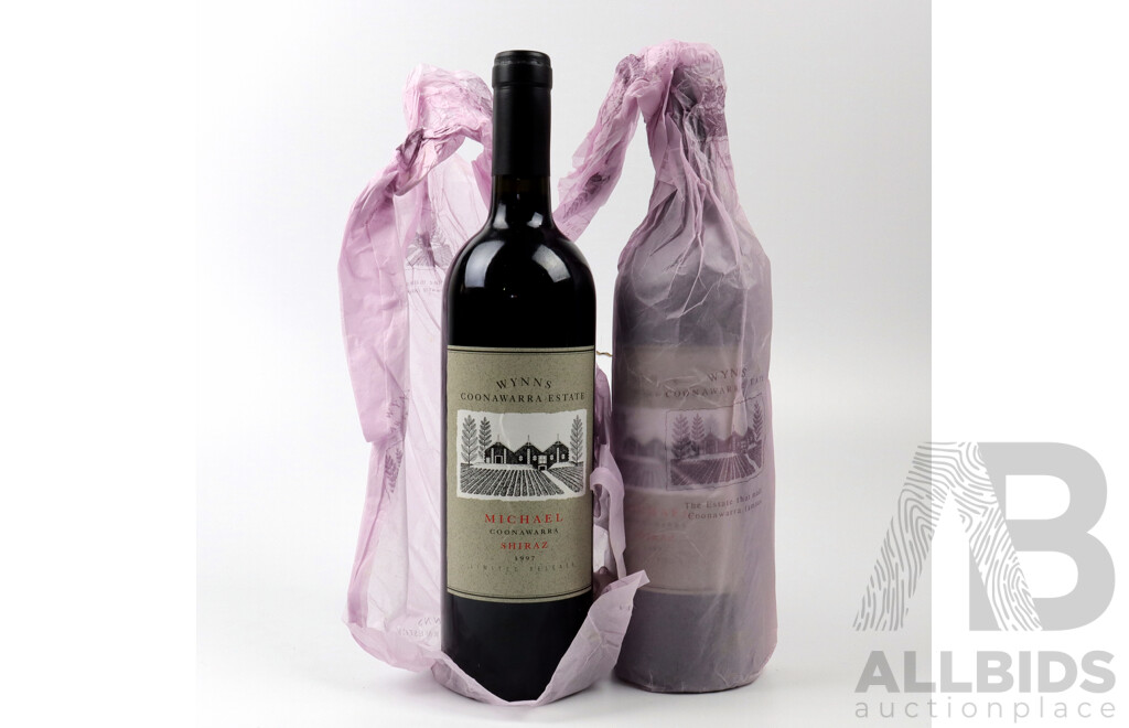 Wynns Michael Shiraz 1997, Coonawarra X 2