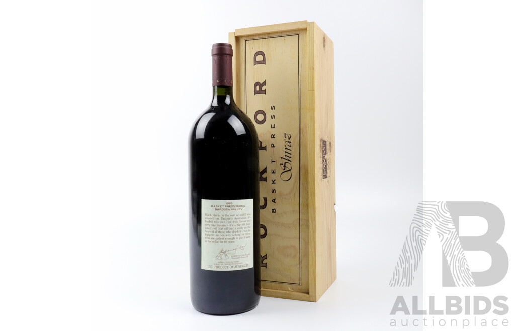 Rockford Basket Press Shiraz 1993 Magnum