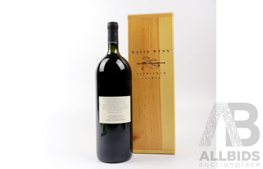 David Wynn Patriarch Shiraz 1994 Magnum