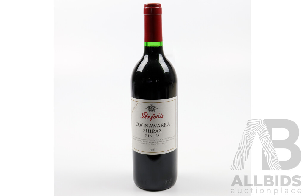 Penfolds Bin 128 Shiraz Vintage 1998, Coonawarra