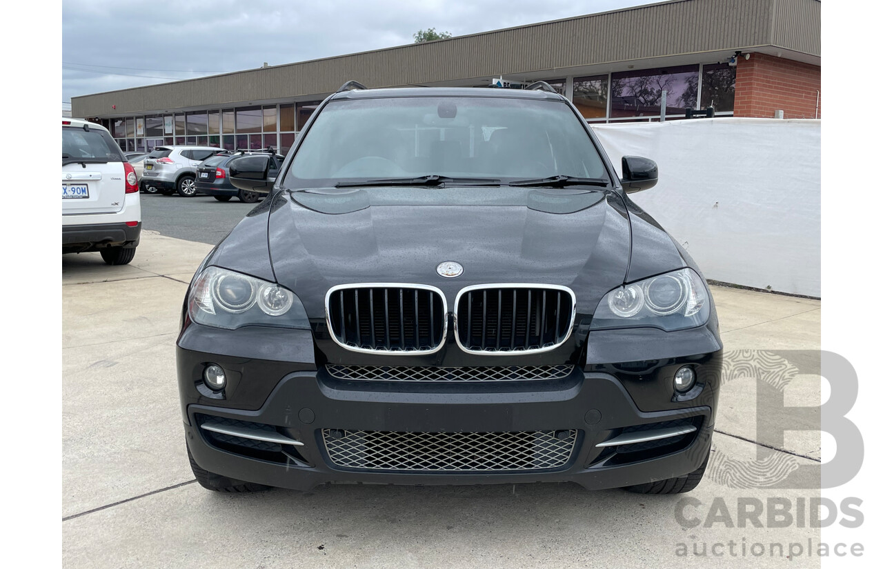 07/08 Bmw X5 3.0si 4x4 E70 4D Wagon Black 3.0L
