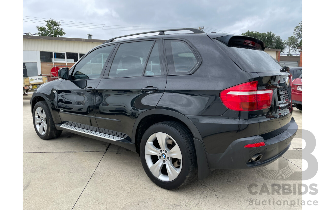 07/08 Bmw X5 3.0si 4x4 E70 4D Wagon Black 3.0L