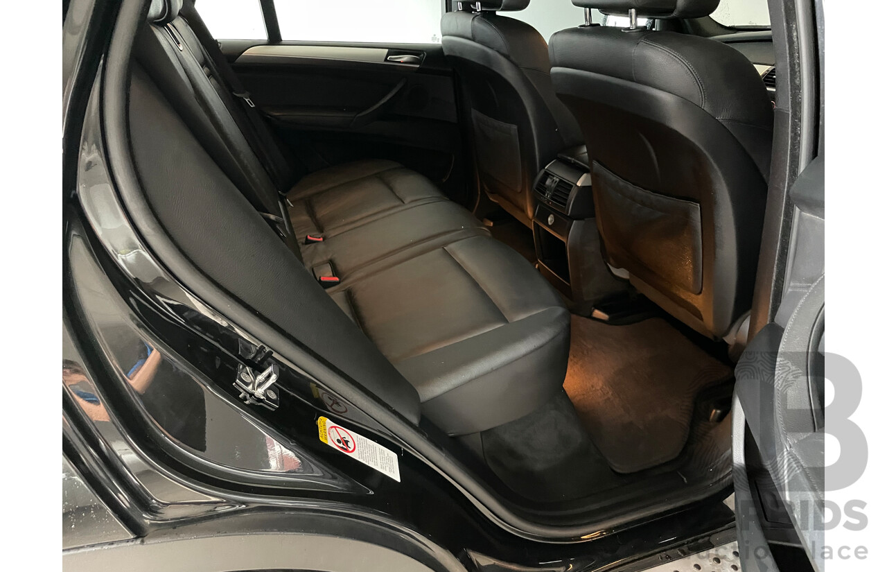 07/08 Bmw X5 3.0si 4x4 E70 4D Wagon Black 3.0L