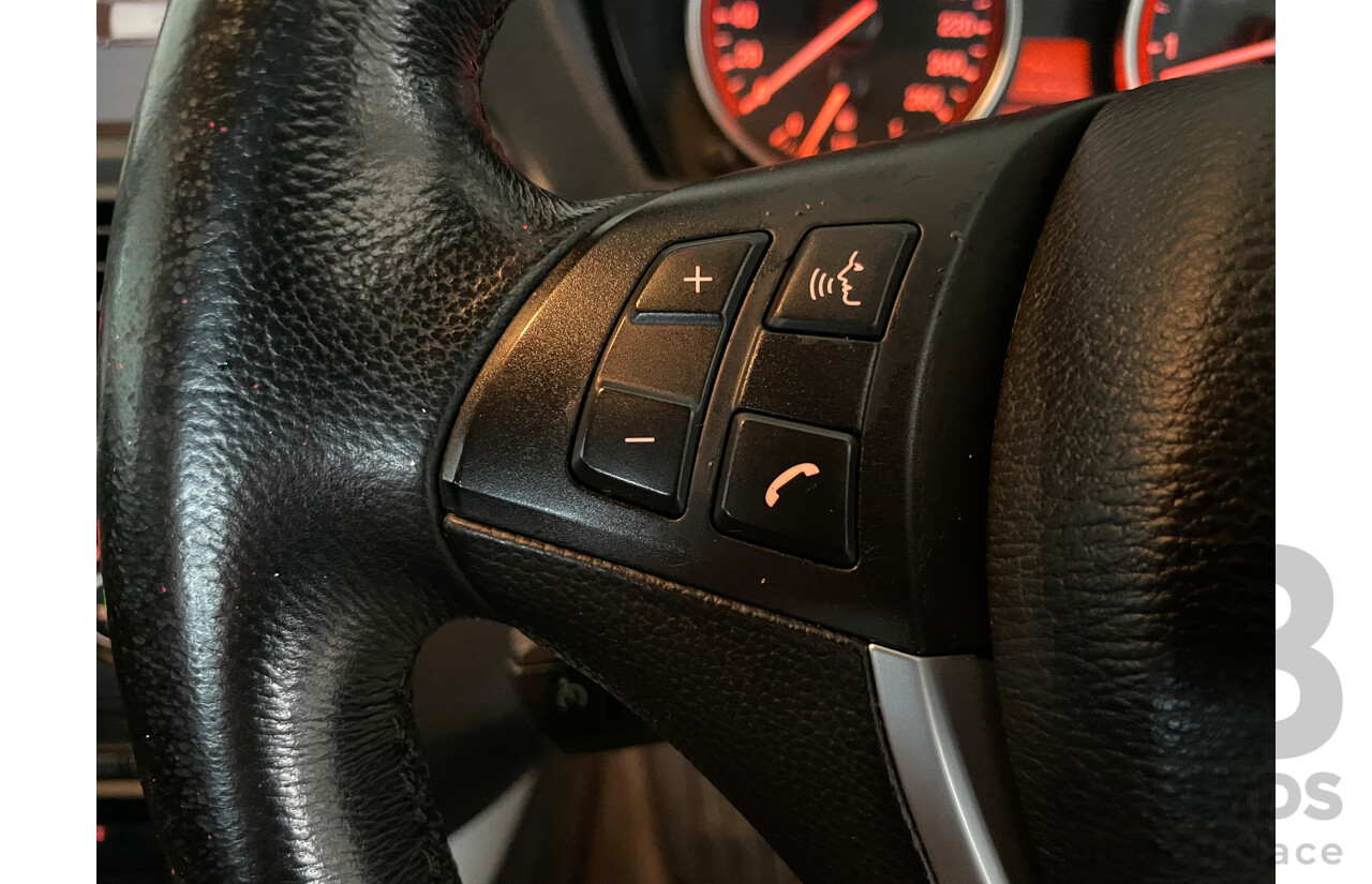 07/08 Bmw X5 3.0si 4x4 E70 4D Wagon Black 3.0L