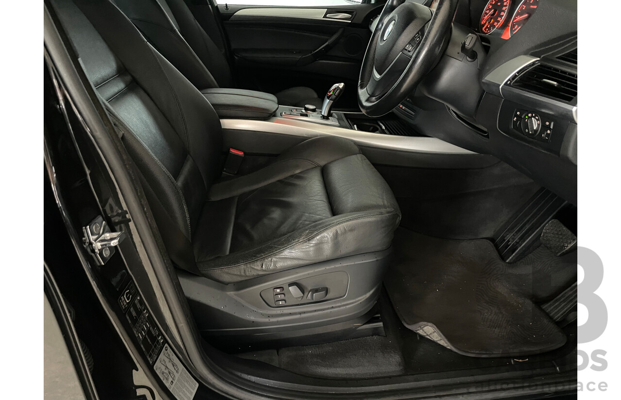 07/08 Bmw X5 3.0si 4x4 E70 4D Wagon Black 3.0L